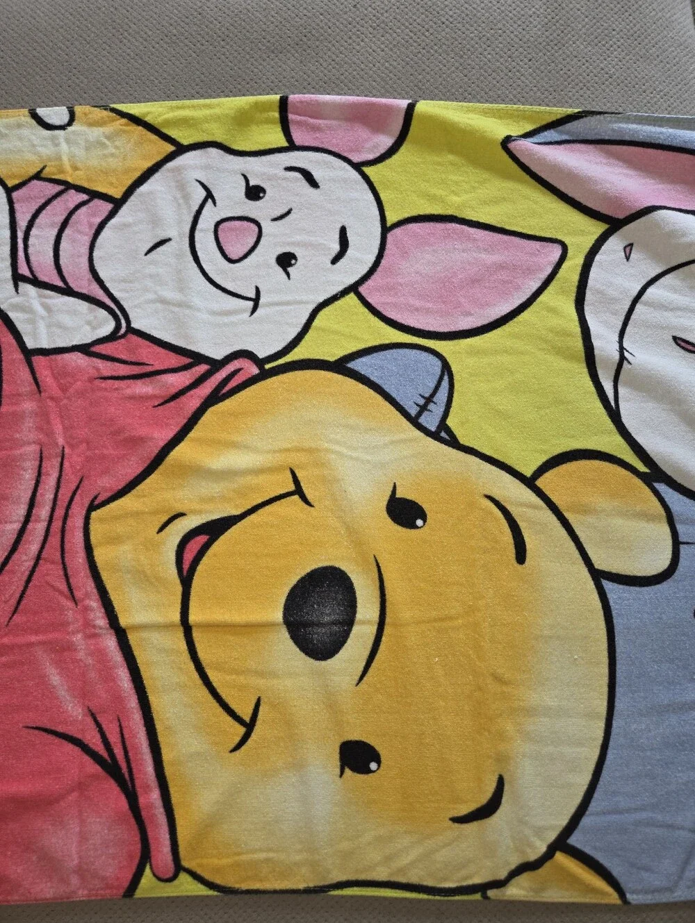 Disney Winnie the Pooh Beach Towel Piglet Eeyore Pool Swim Towel 56